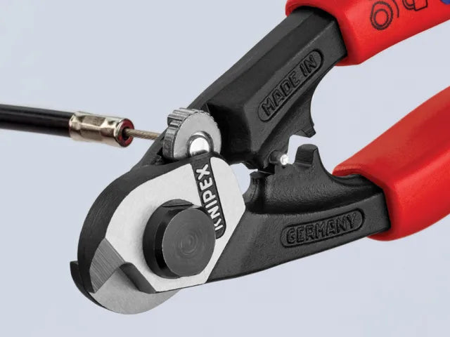 Knipex Wire Rope/Bowden Cable Cutters Multi-Component Grip 190mm