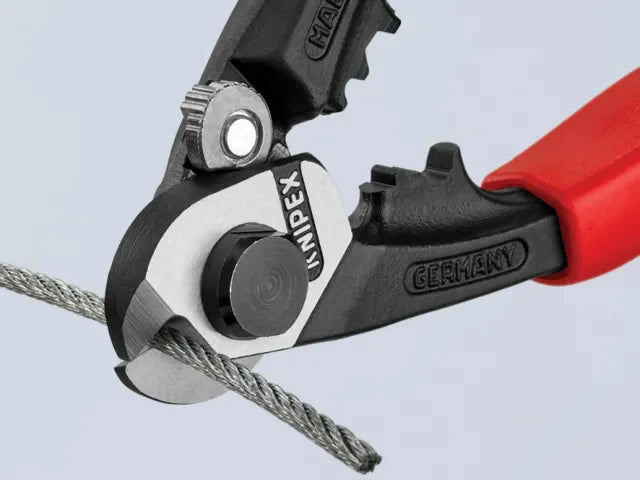 Knipex Wire Rope/Bowden Cable Cutters Multi-Component Grip 190mm