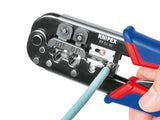 Knipex Crimping Pliers for RJ11/12 RJ45 Western Plugs