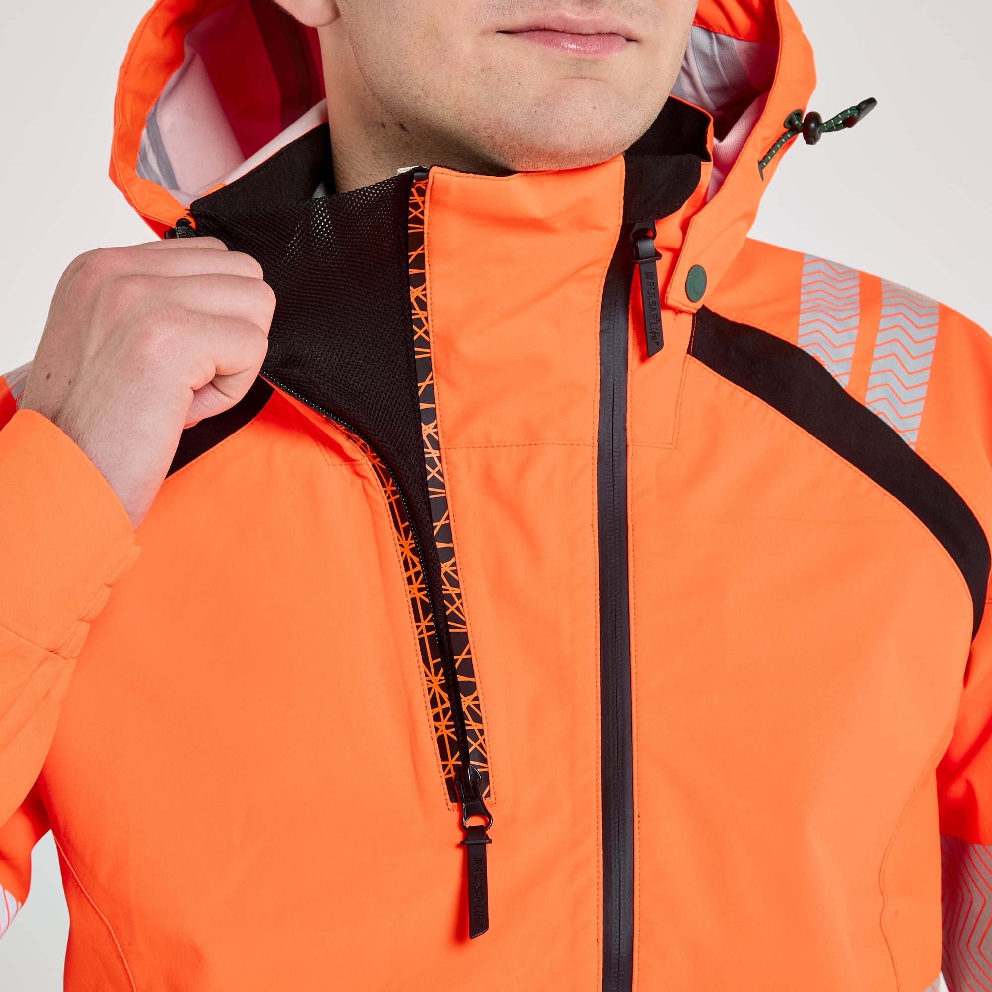 Pulsar Shell Jacket Orange