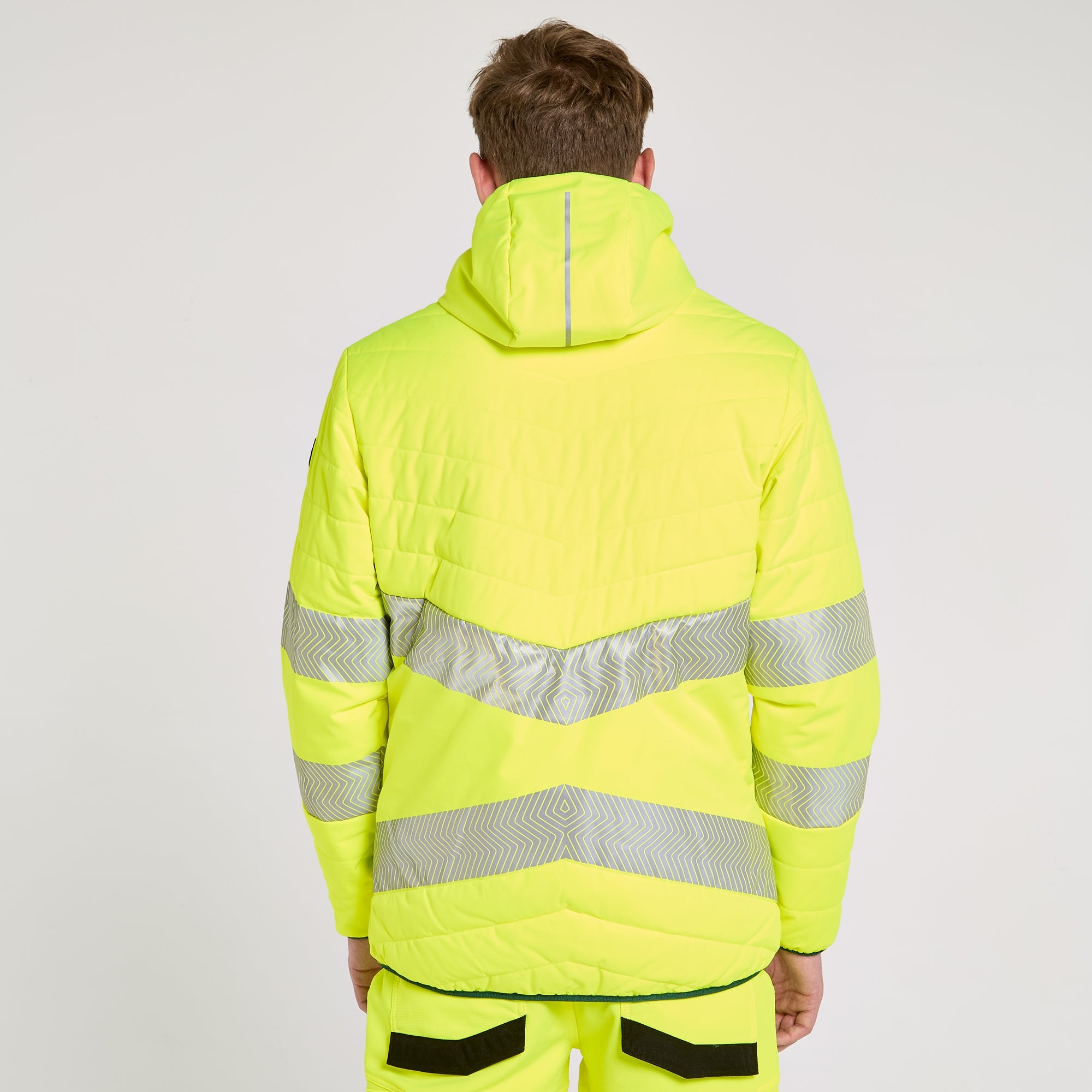 Pulsar Reversible Puffer Jacket Yellow