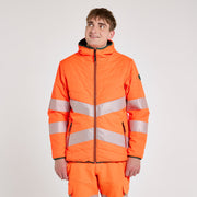 Reversible Puffer Jacket Orange