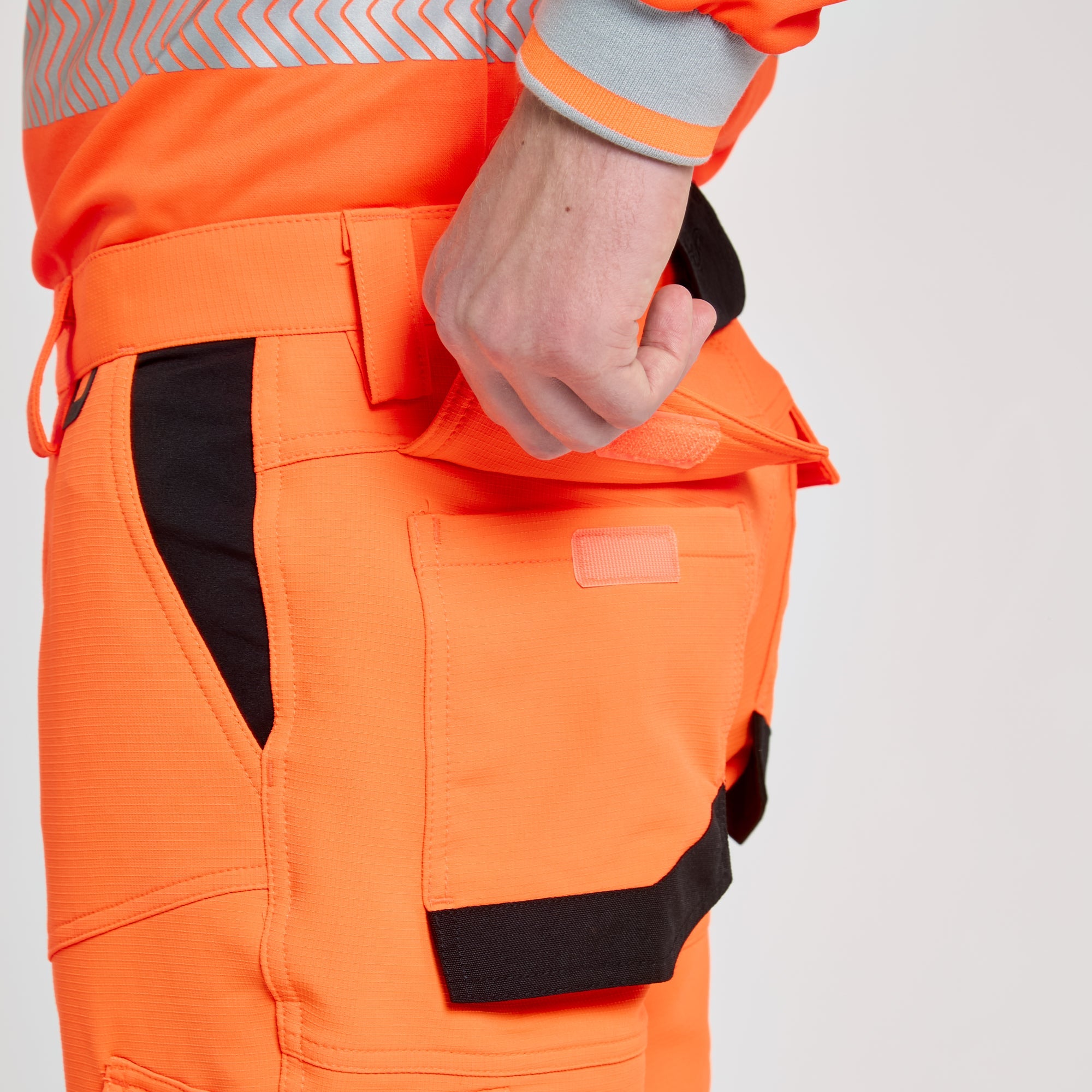 Pulsar Stretch Combat Trousers Orange