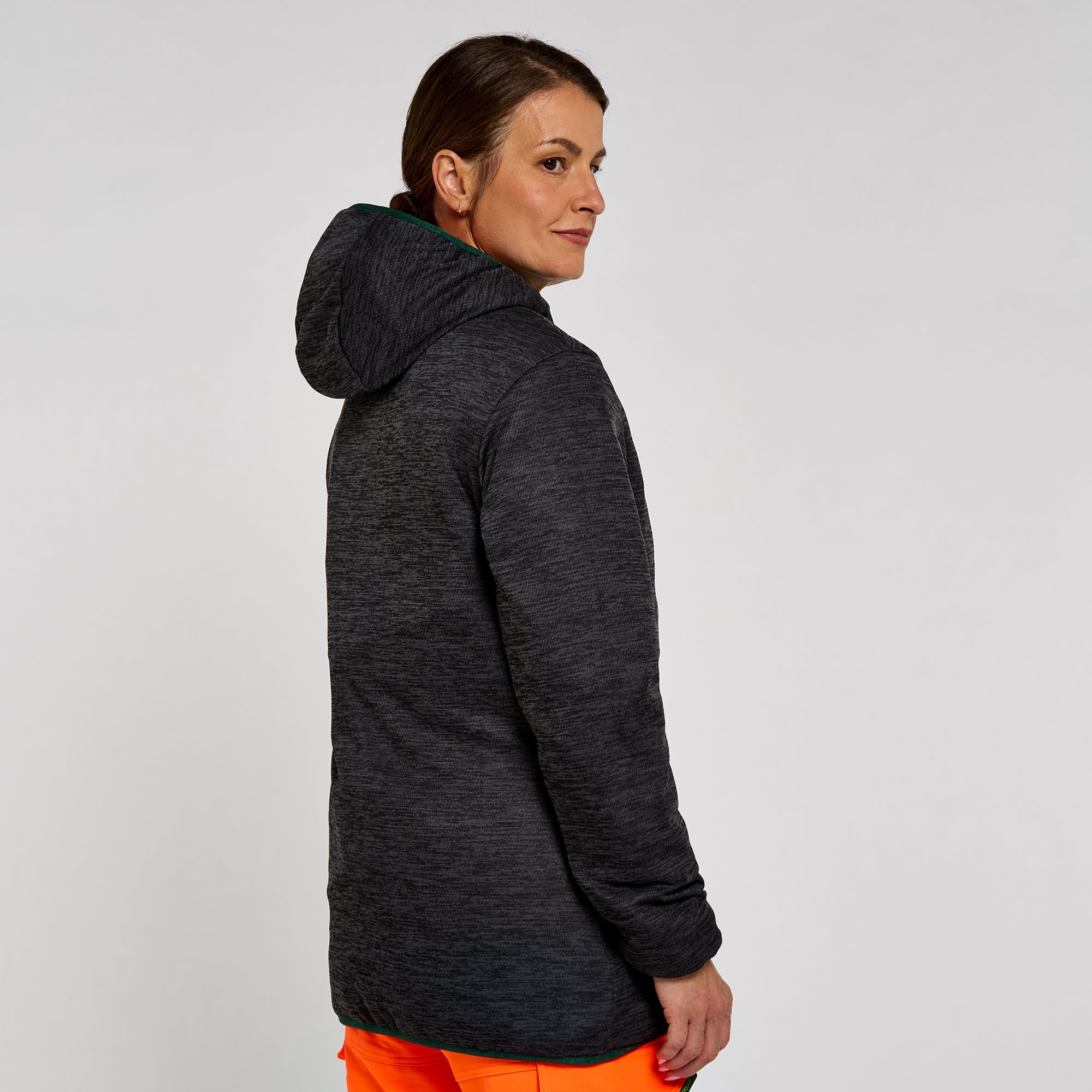 Pulsar Women's Reversible Puffer Jacket Orange
