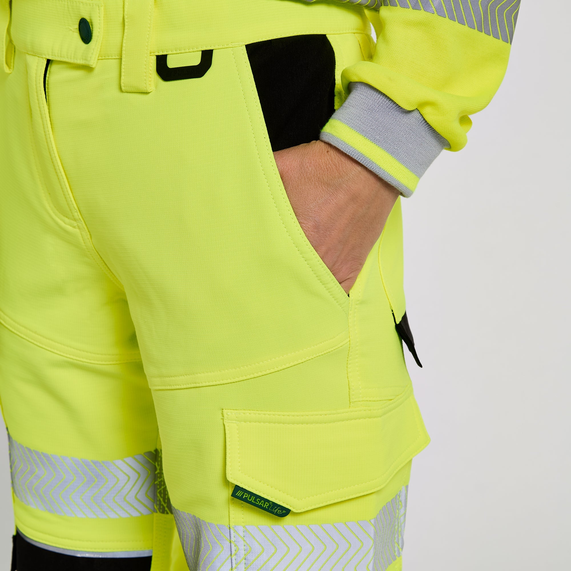 Pulsar Women's Stretch Combat Trousers Yellow