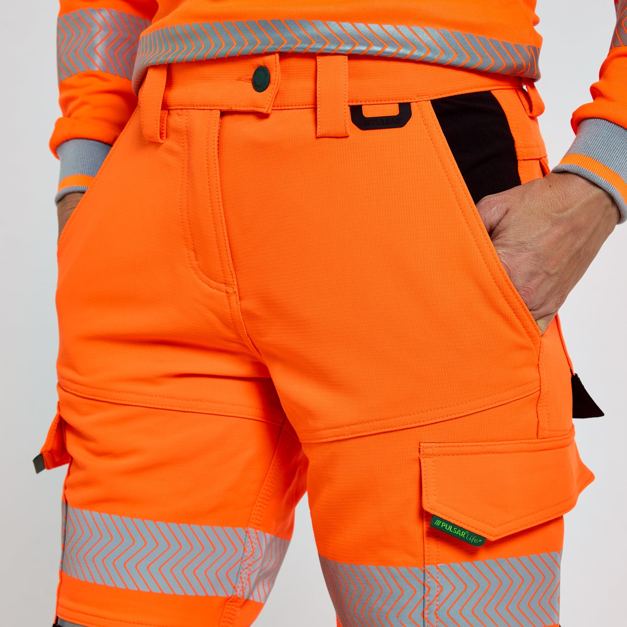 Women's Stretch Combat Trousers Orange