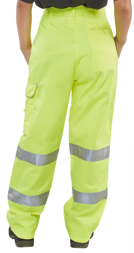 Beeswift Ladies En Iso 20471 Trouser Saturn Yellow