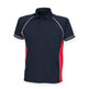 Finden & Hales Piped Performance Polo - Navy/Red/White