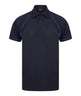 Finden & Hales Piped Performance Polo - Navy/Royal/Royal*