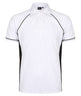 Finden & Hales Piped Performance Polo - White/Black/Black