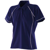 Finden & Hales Women's Piped Performance Polo