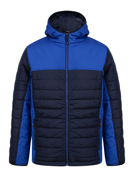 Finden & Hales Hooded Contrast Padded Jacket