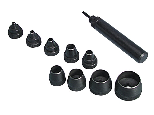 Maun Metric Wad Punch Kit, 9 Piece