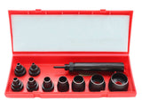 Maun Metric Wad Punch Kit, 9 Piece