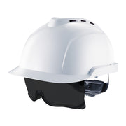 Beeswift V-Gard 930 Vented Safety Helmet With Integrated Eye Protection Tinted