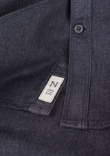 Nimbus Torrance Slim Fit  Raw And Stylish Denim Shirt