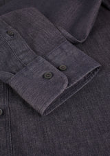 Nimbus Torrance Slim Fit  Raw And Stylish Denim Shirt