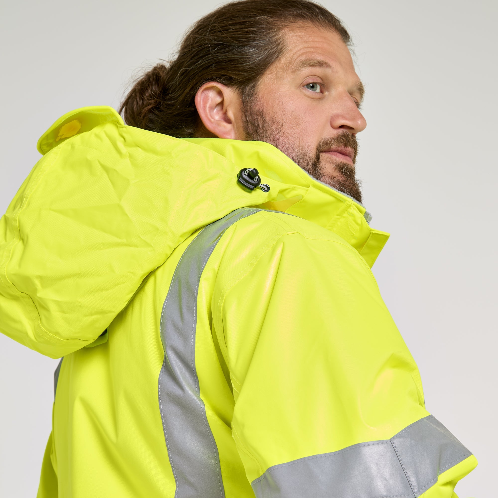 Pulsar Padded Bomber Jacket Yellow - Recycled Content