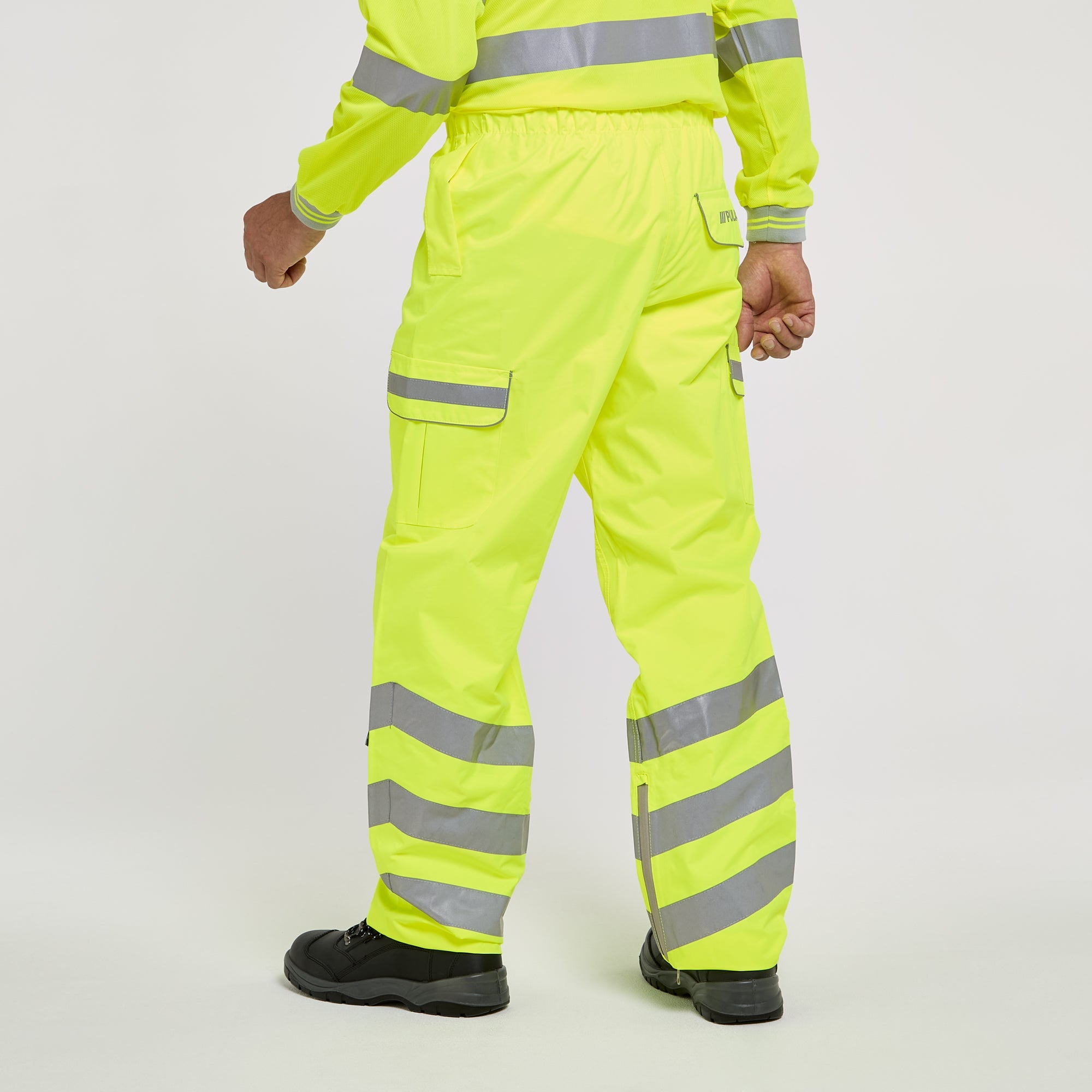 Pulsar Waterproof Overtrousers Yellow - Recycled Content