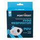 Portwest FFP2 Valved Dolomite Fold Flat Respirator (Pk3)