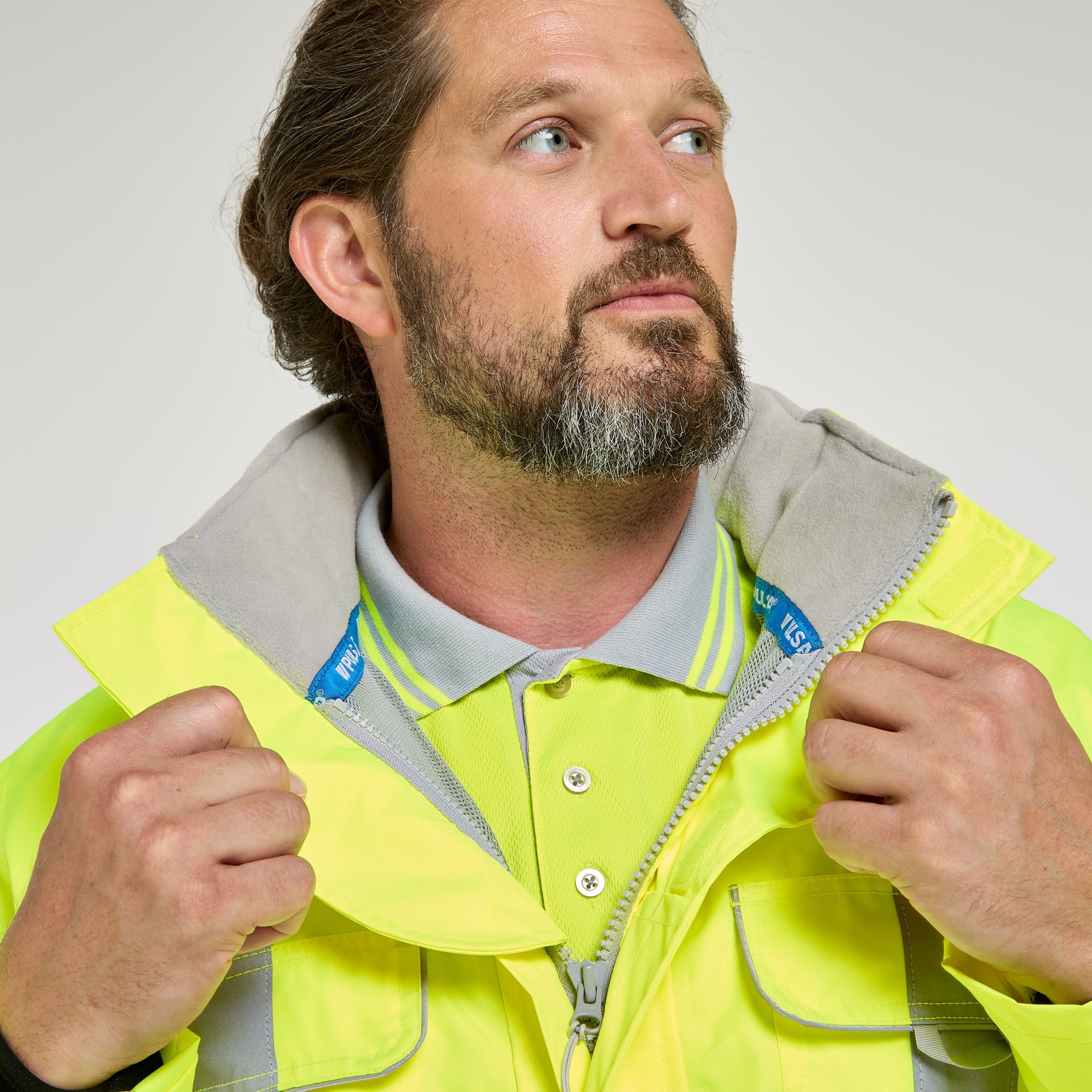 Pulsar Mesh Lined Coverall Yellow - Recycled Content