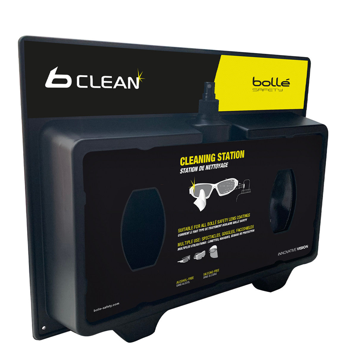 Bollé Safety Plastic Cleaning Station