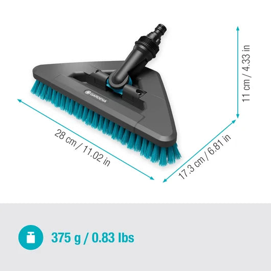 Gardena Cleansystem Handle Brush hard flex