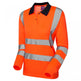 Leo Workwear BEAFORD Leo EcoViz Comfort Womens Sleeved Polo Shirt