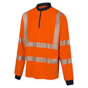 Future Garments Fgxeco L/S Hi-Vis En20471 Recycled Vented Poloshirt