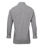 Premier Microcheck (Gingham) Long Sleeve Cotton Shirt