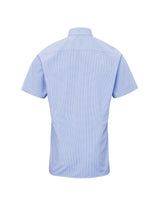 Premier Microcheck (Gingham) Short Sleeve Cotton Shirt