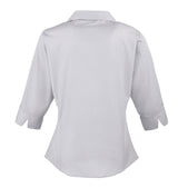 Premier Women's ¾ Sleeve Poplin Blouse