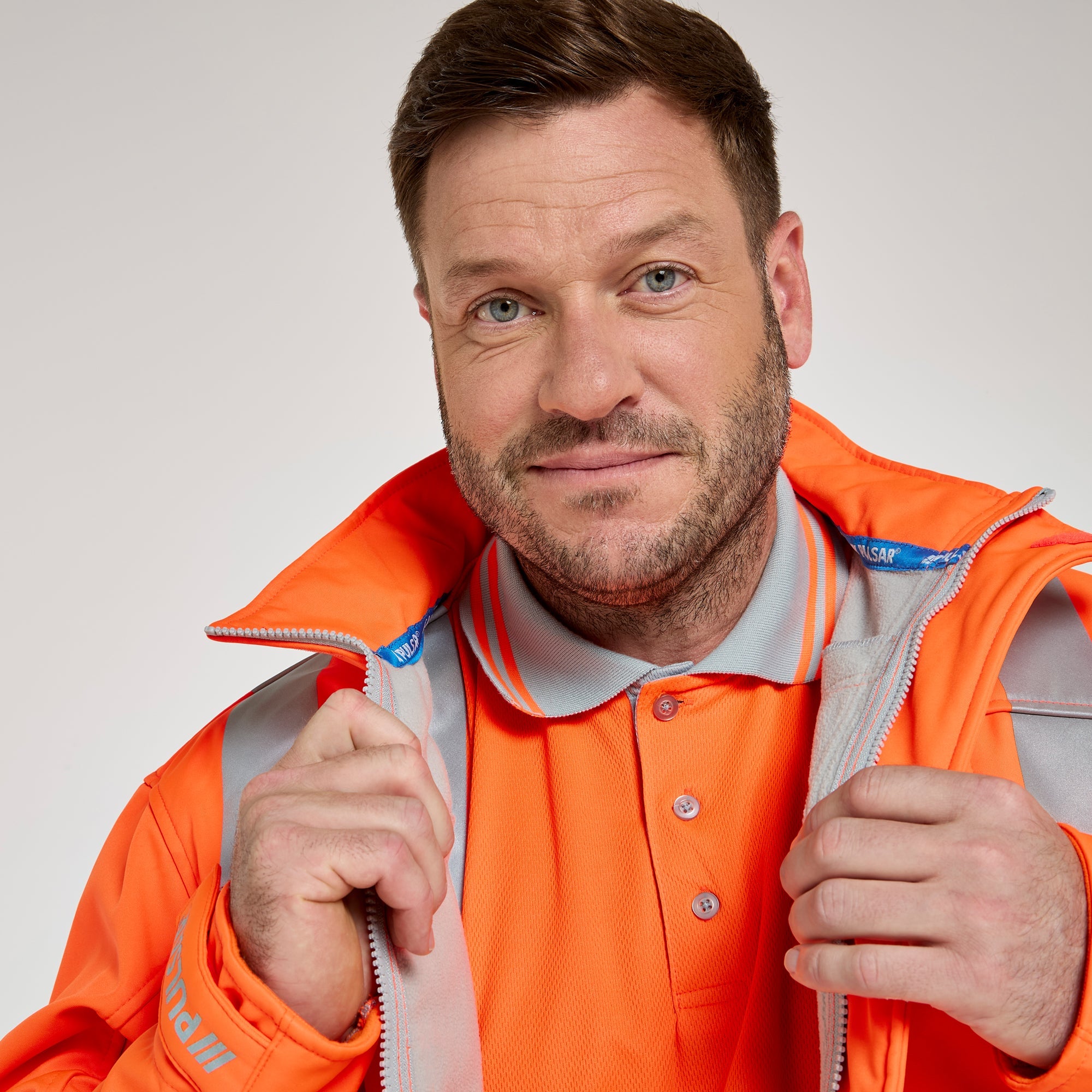 Pulsar Softshell Jacket Orange - Recycled Content
