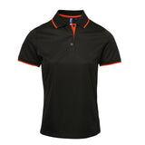 Premier Women's Contrast Coolchecker® Polo