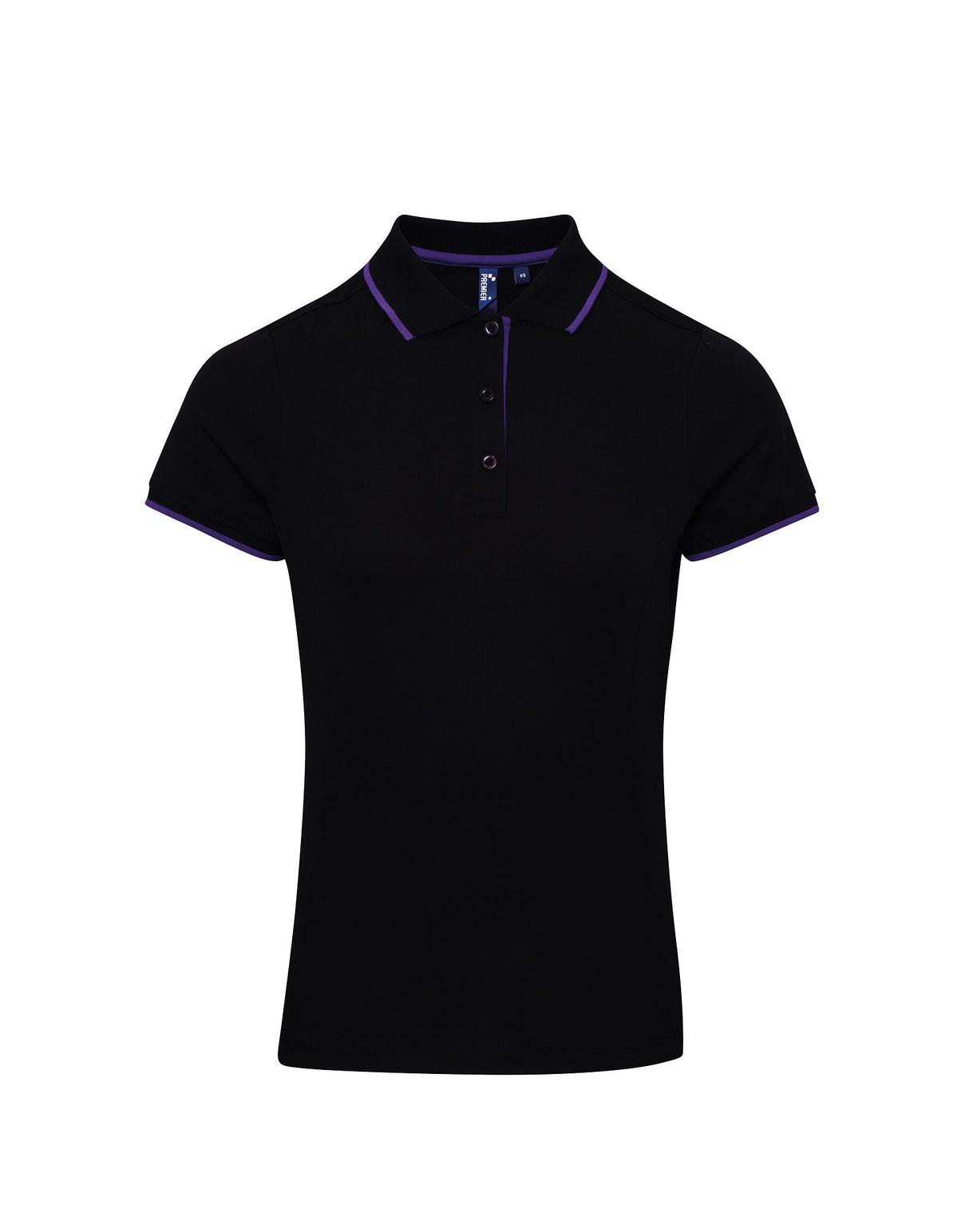 Premier Women's Contrast Coolchecker® Polo