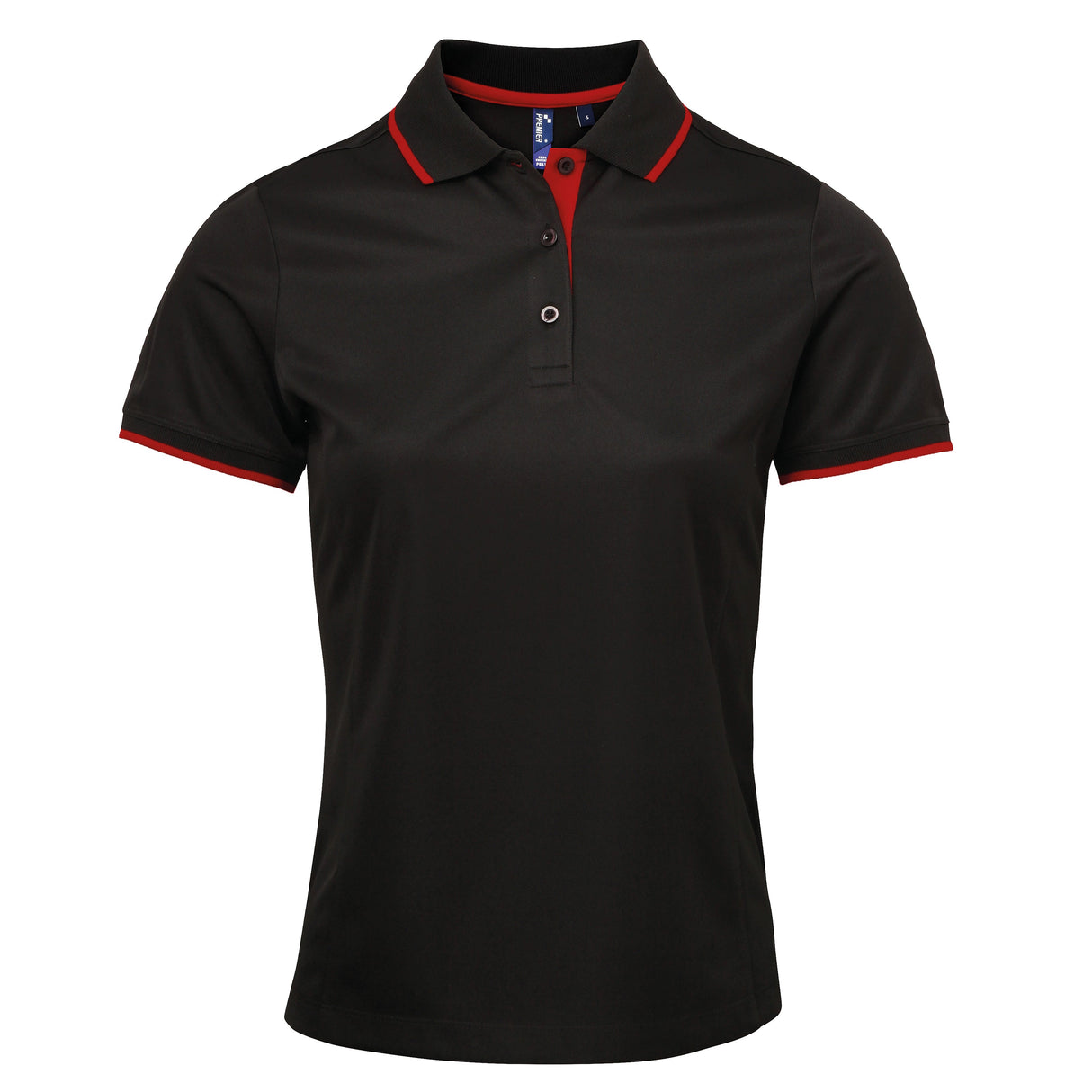 Premier Women's Contrast Coolchecker® Polo