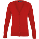 Premier Women's Button-Through Knitted Cardigan