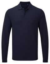 Premier Essential Unisex Long Sleeve Workwear Polo Shirt