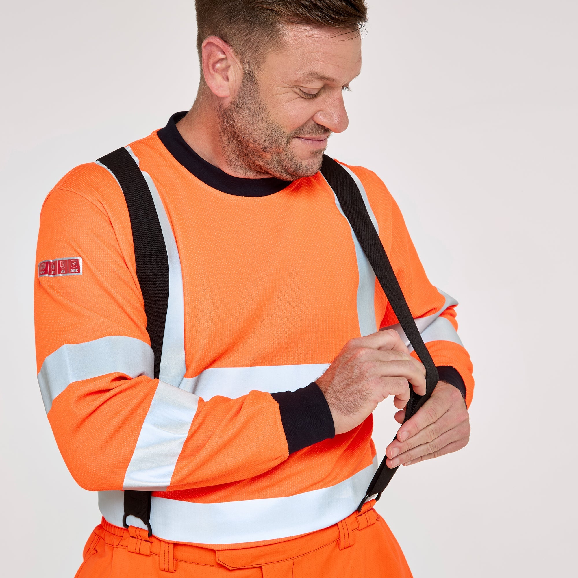 Pulsar Electric ARC Waterproof Salopettes Orange