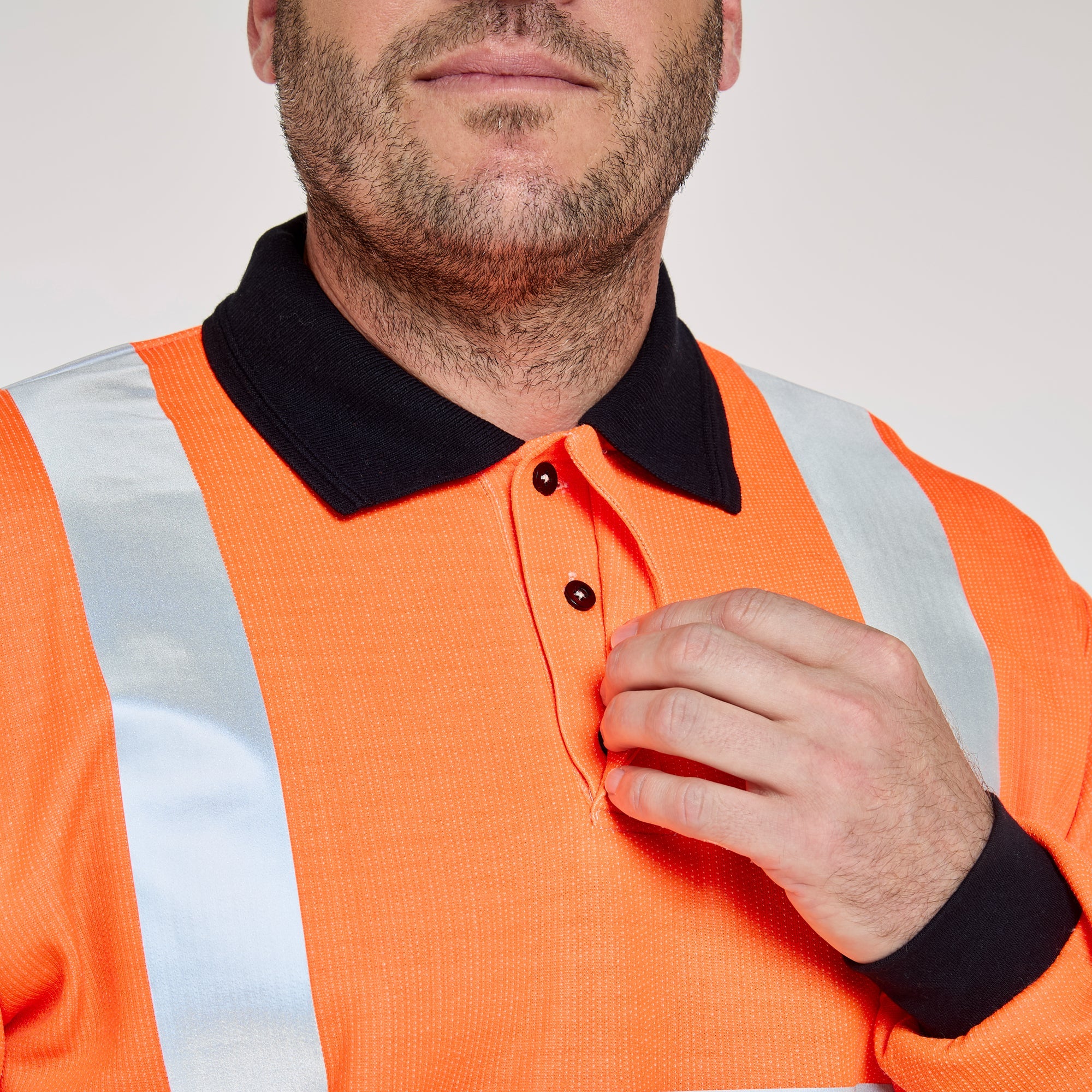 Pulsar Electric ARC Polo Shirt Orange
