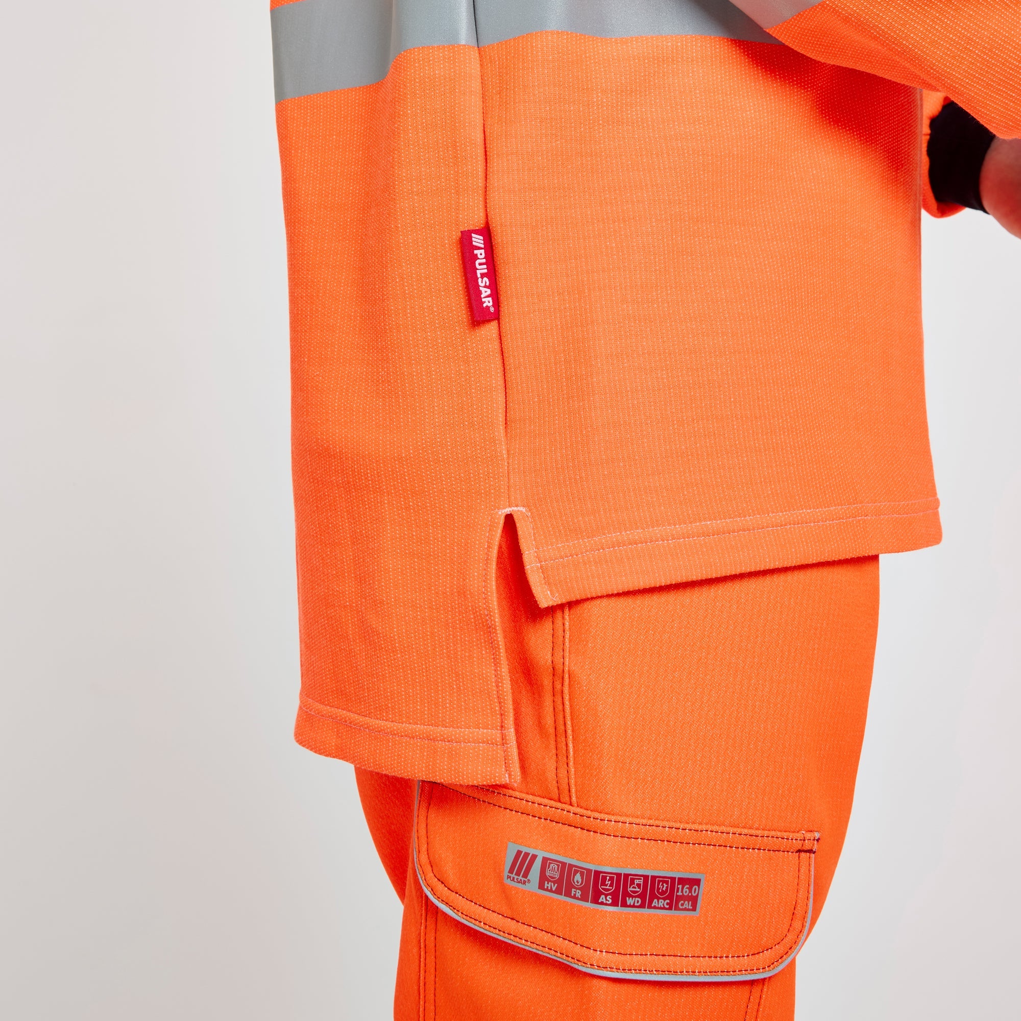 Pulsar Electric ARC Polo Shirt Orange