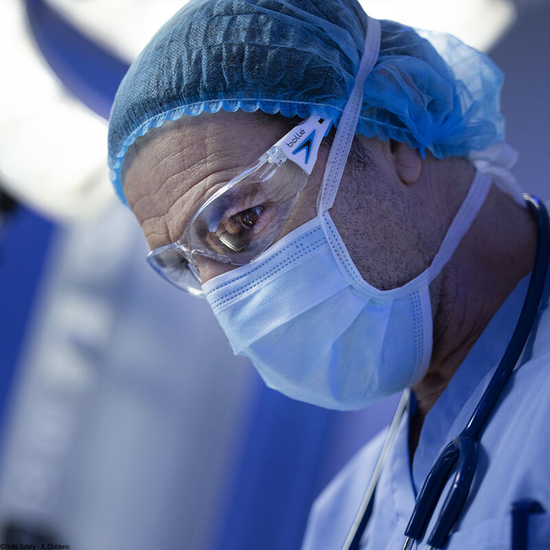 Bolle Safety Rush+ Spectacles Clear PC Lens