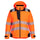Portwest PW3 Hi-Vis Women's Rain Jacket #colour_orange-black