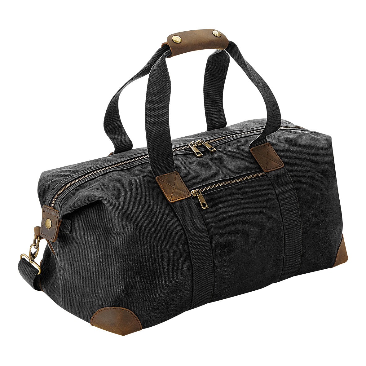 Quadra Heritage Waxed Canvas Holdall