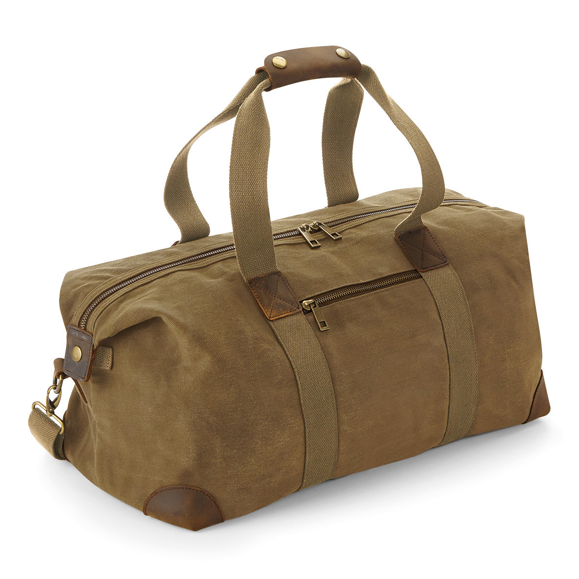 Quadra Heritage Waxed Canvas Holdall