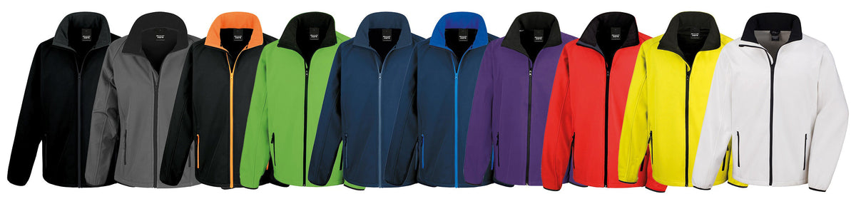 Result Core Core Printable Softshell Jacket