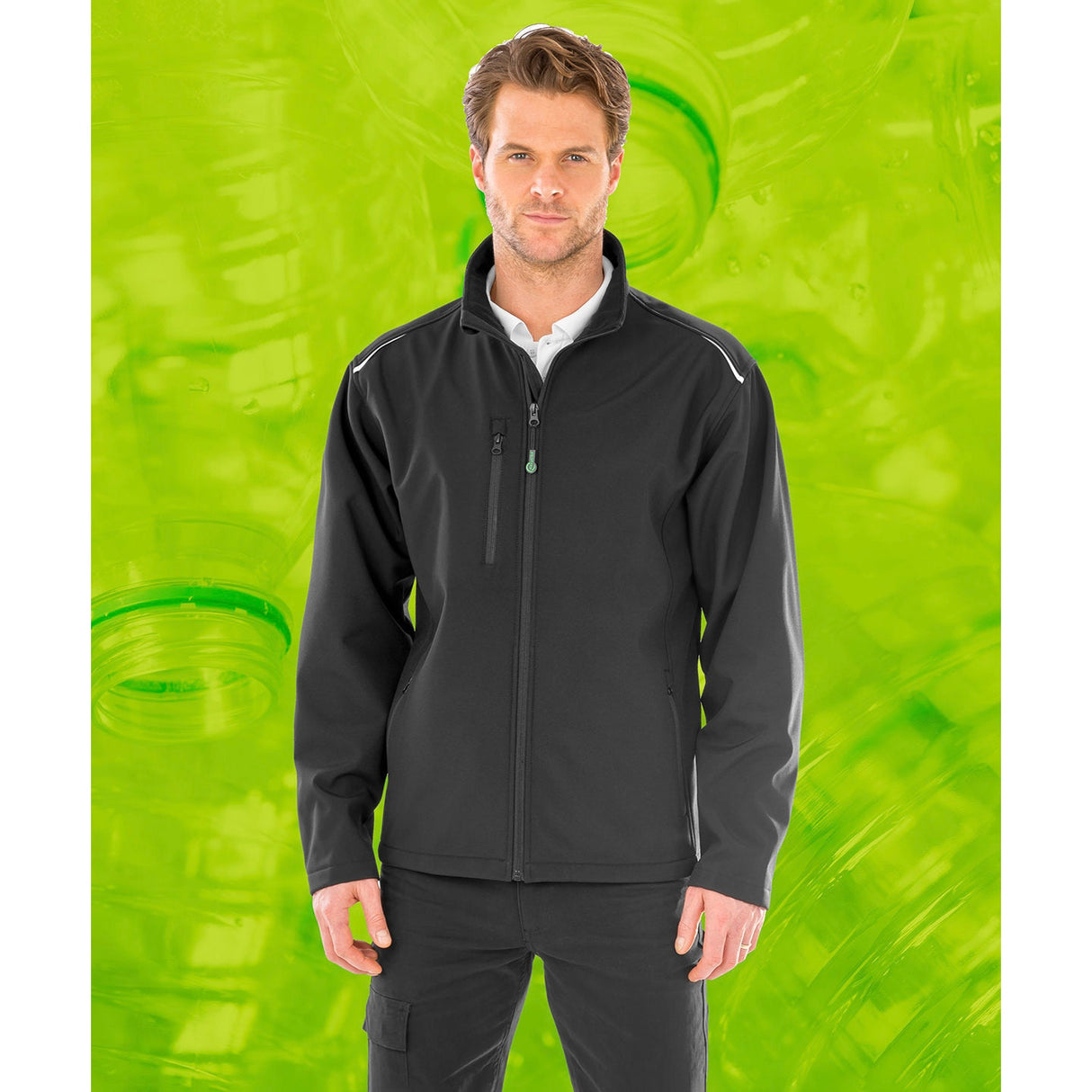 Result Genuine Recycled Recycled 3-Layer Printable Softshell Jacket