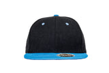 Result Headwear Bronx Original Flat Peak Snapback Dual Colour Cap