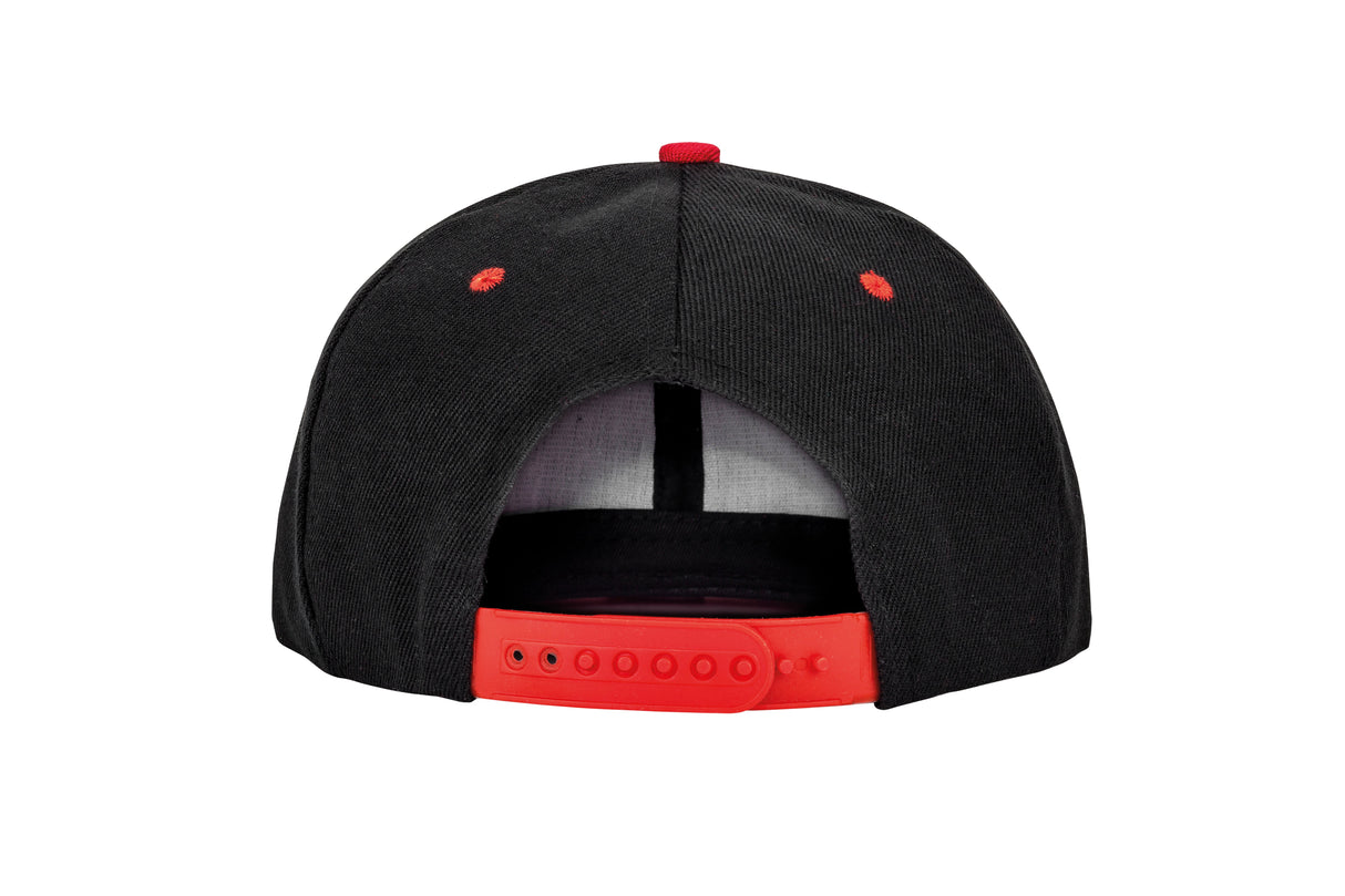 Result Headwear Bronx Original Flat Peak Snapback Dual Colour Cap