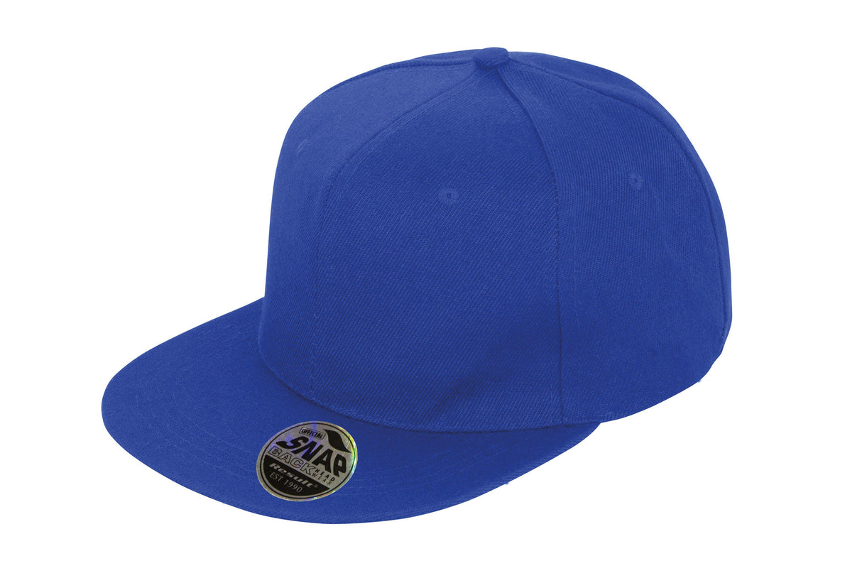 Result Headwear Bronx Original Flat Peak Snapback Cap